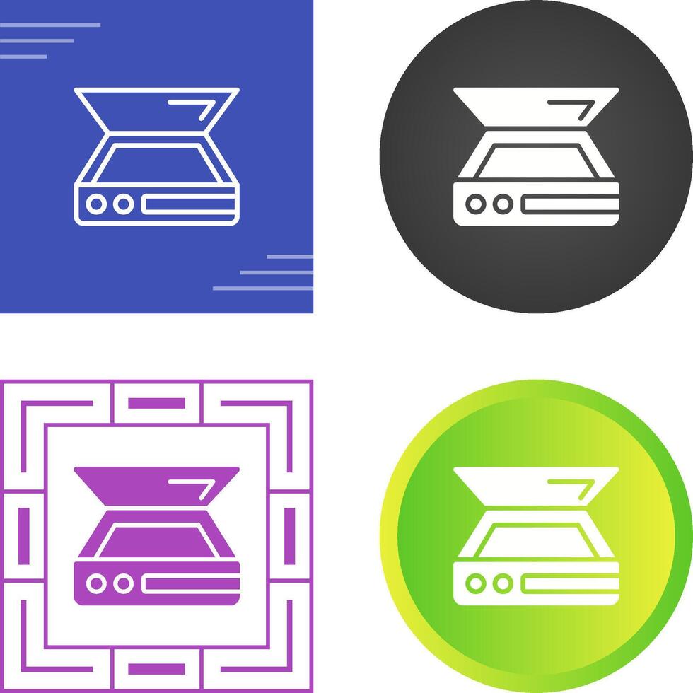Scanner Vector Icon