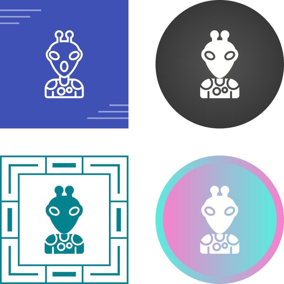 Alien Vector Icon