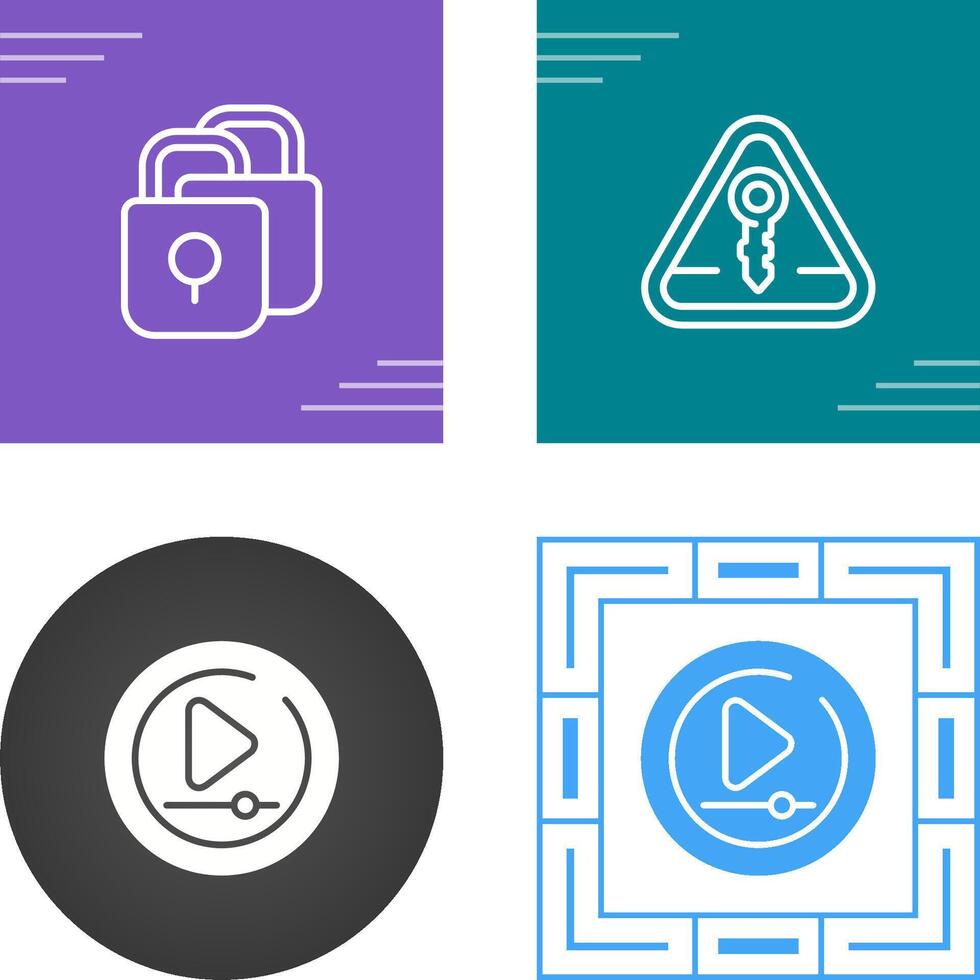 Padlocks Vector Icon