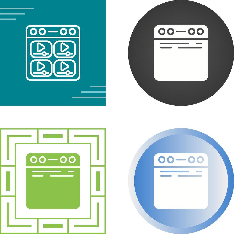 Browser Vector Icon