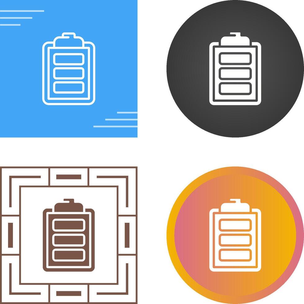 Clipboard Vector Icon