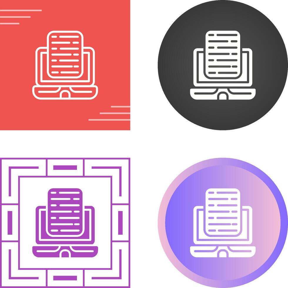 Test Vector Icon