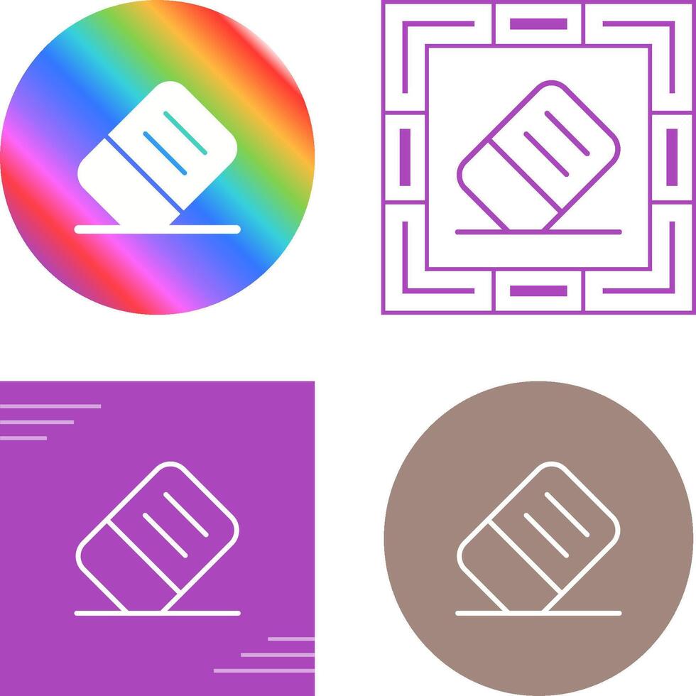 Eraser Vector Icon