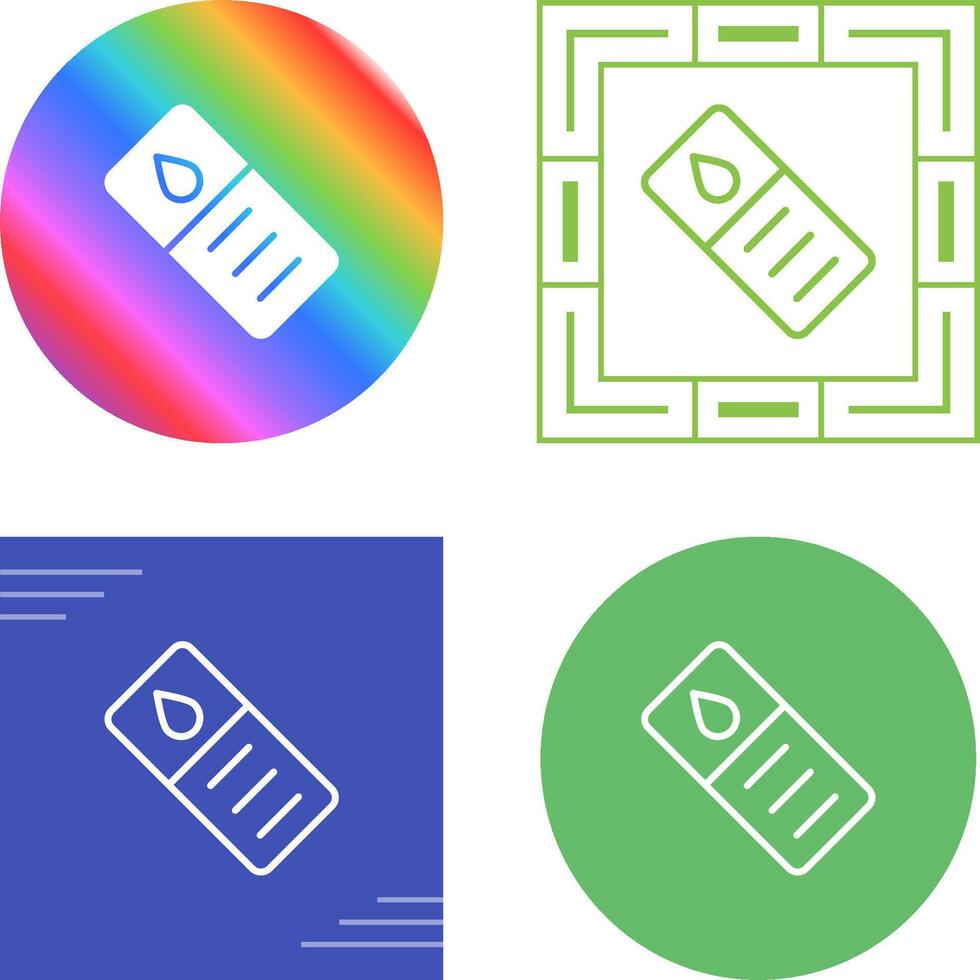 Microscope Slide Vector Icon