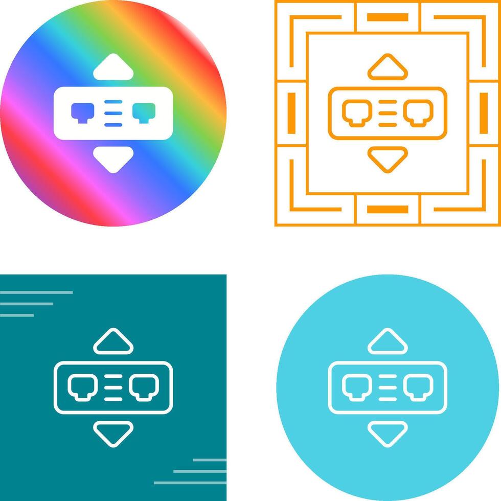 Network Bridge Vector Icon