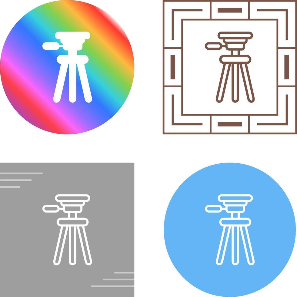 Tripod Stand Vector Icon