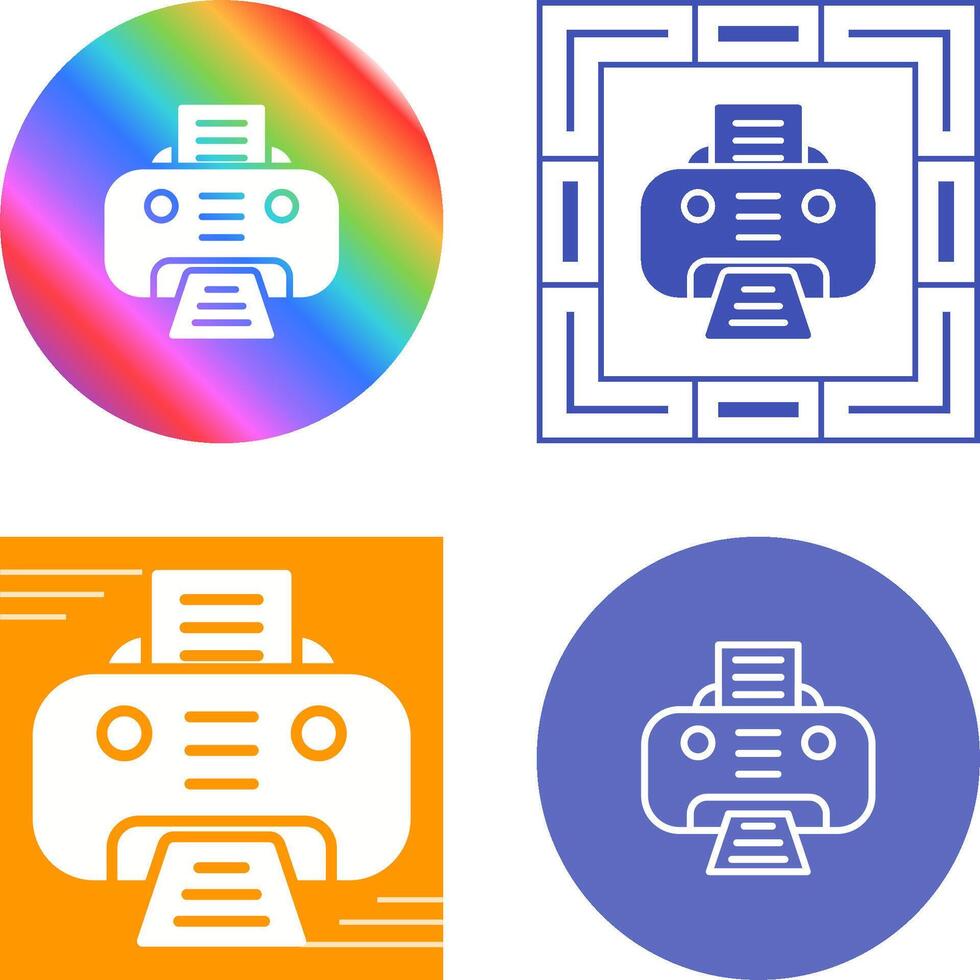 Printer Vector Icon