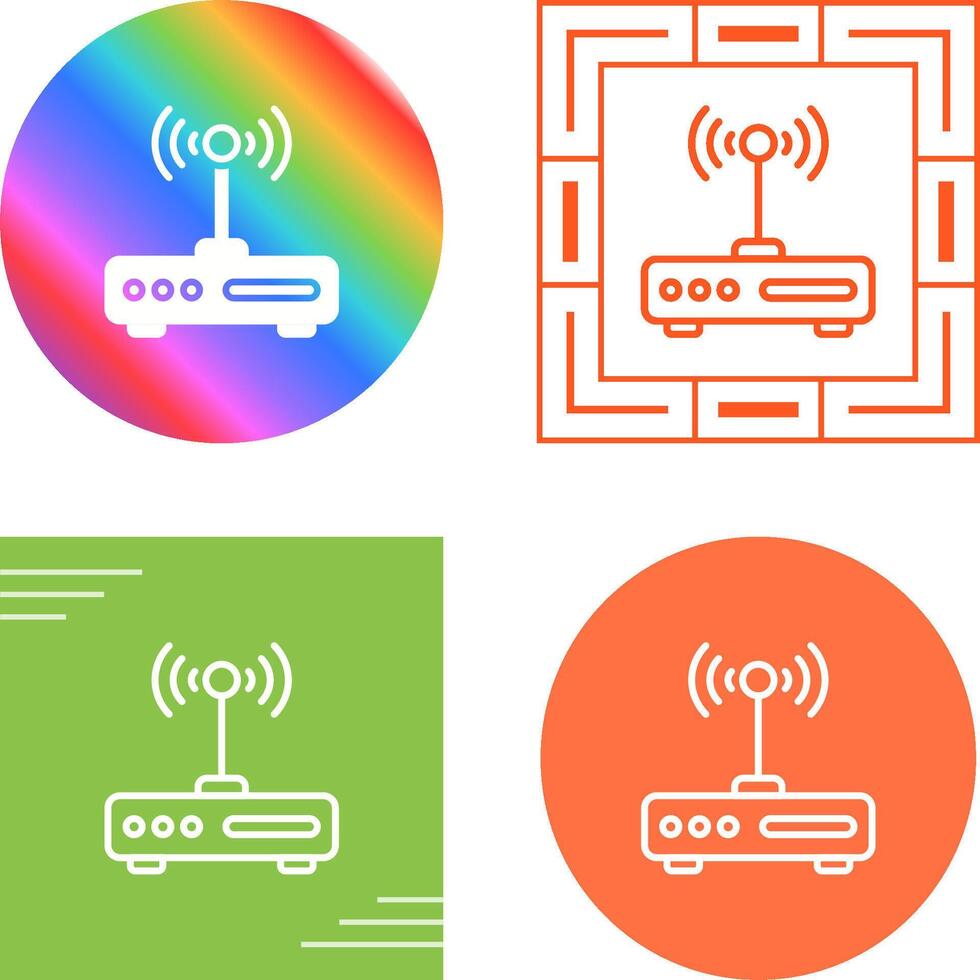 Wifi acceso punto vector icono