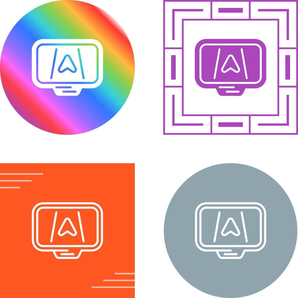 GPS Device Vector Icon