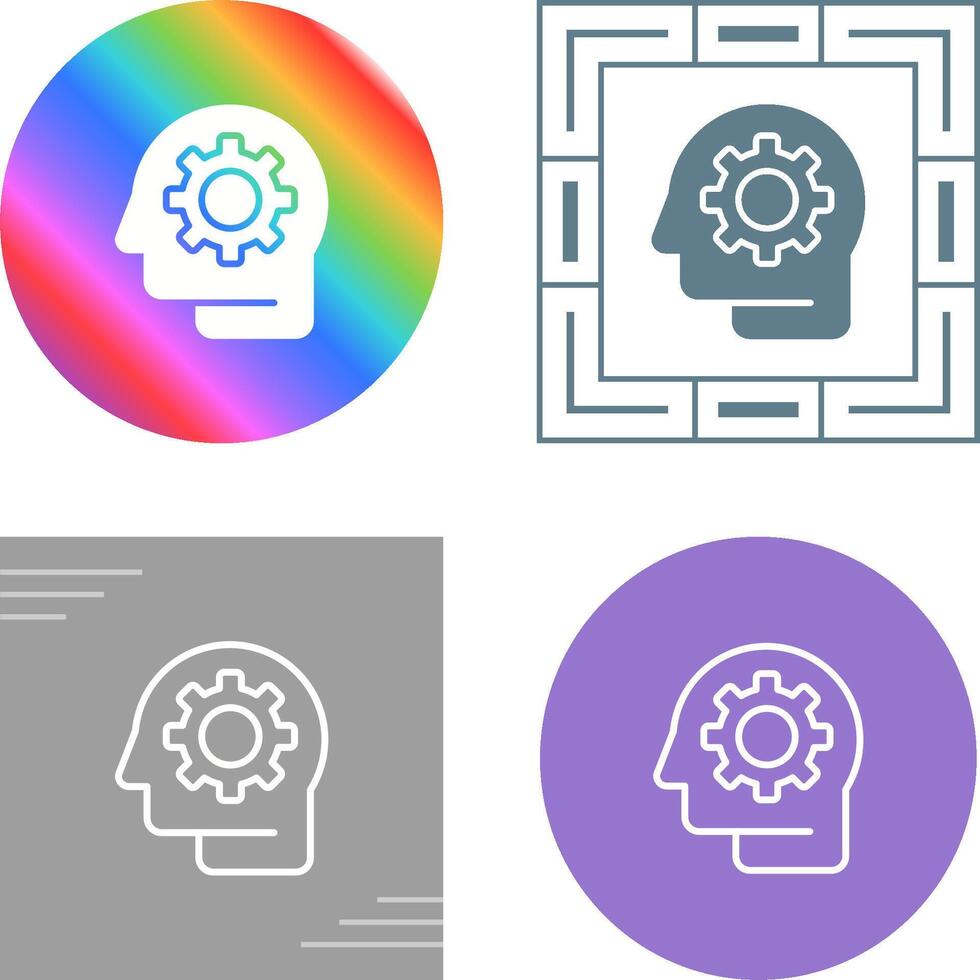 Design Thinking Process Vector Icon