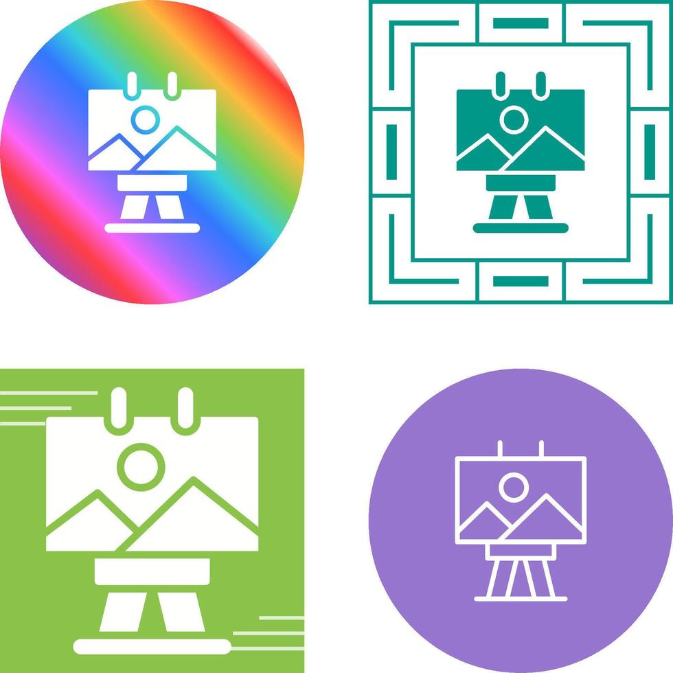 Canvas Vector Icon