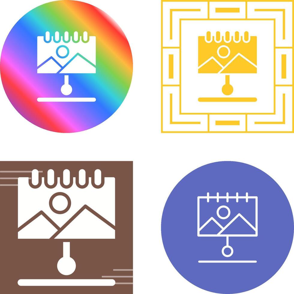 Canvas Vector Icon