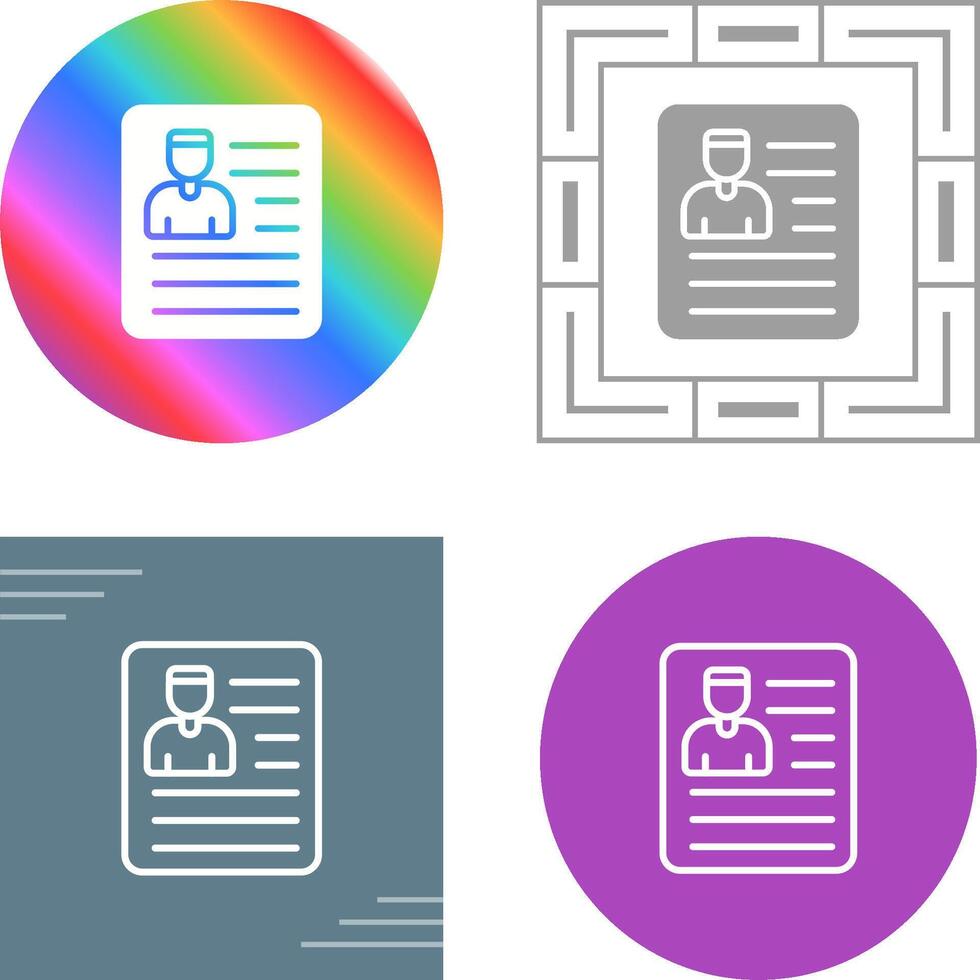 User Scenarios Vector Icon
