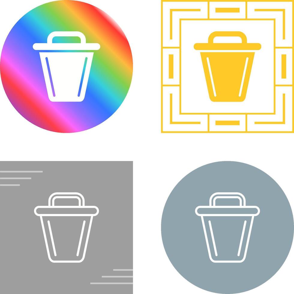 Trash Vector Icon