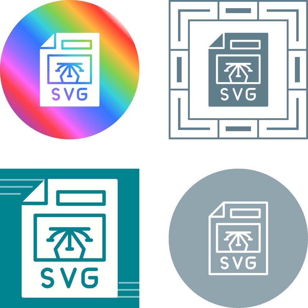 Svg File Vector Icon