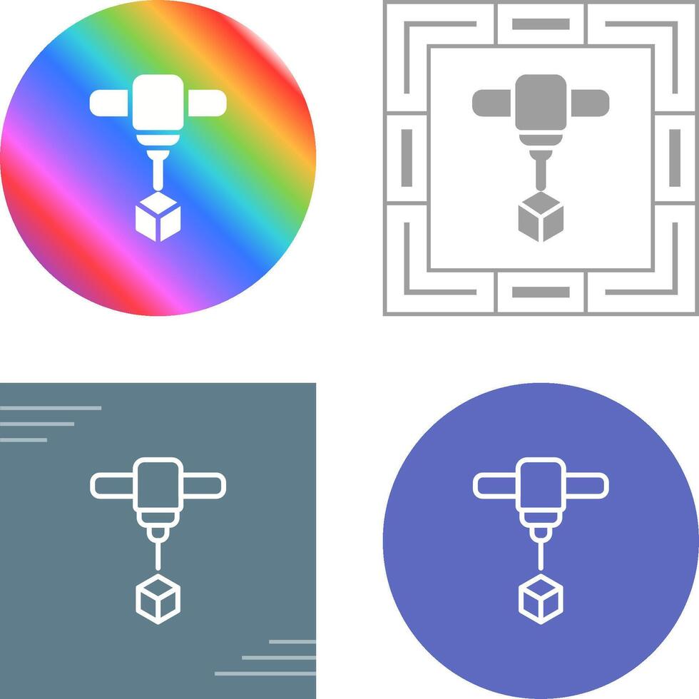 3d Printing Vector Icon