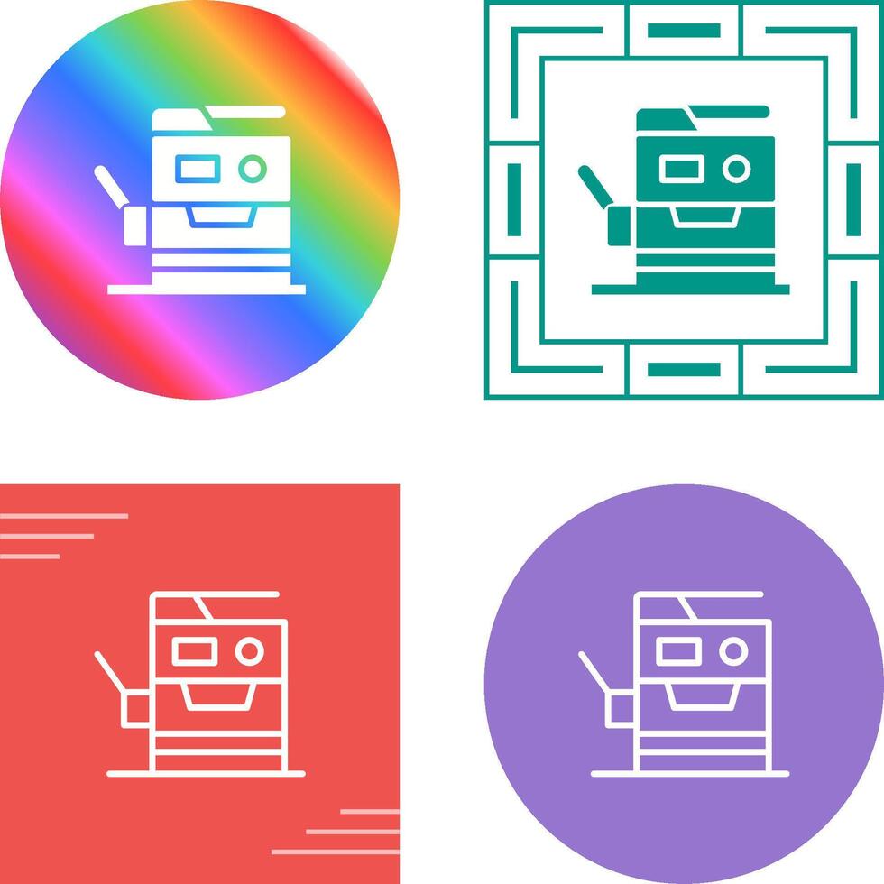 Copy Machine Vector Icon