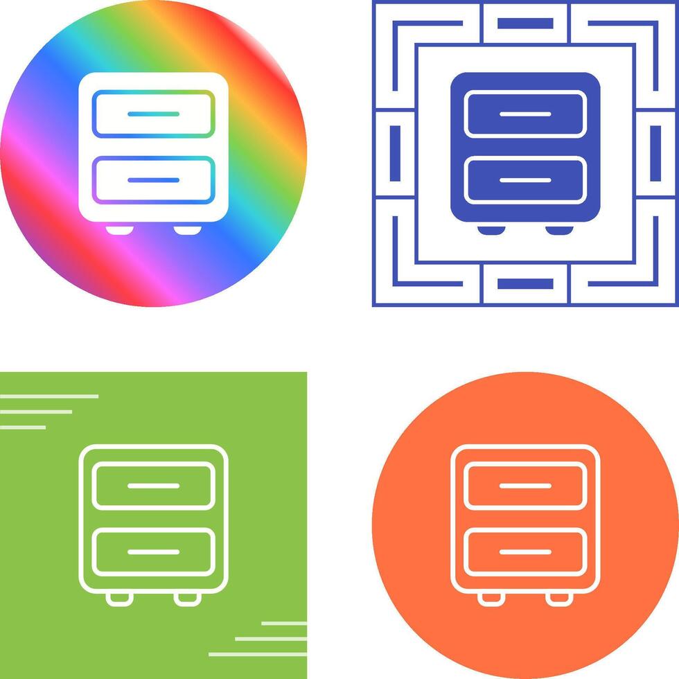 File Cabinet Vector Icon