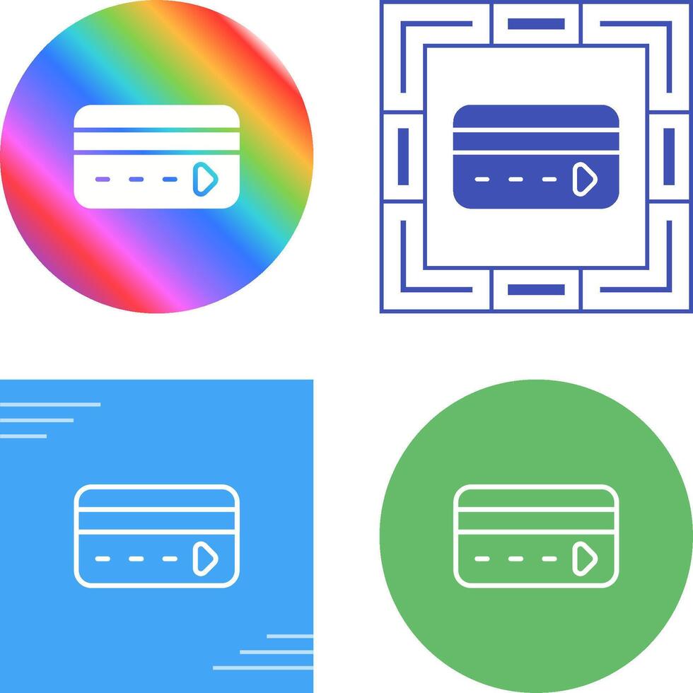 Credit Card Vector Icon