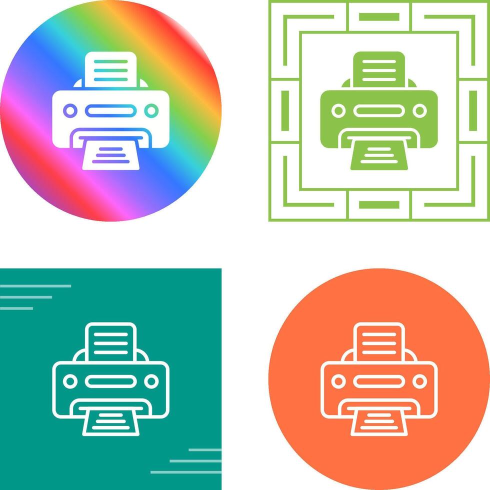 Printer Vector Icon