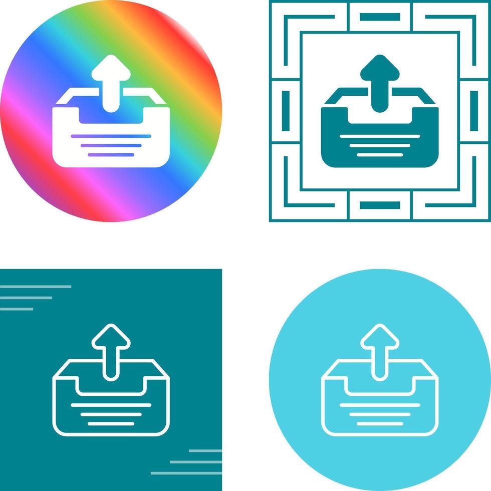 Outbox Vector Icon
