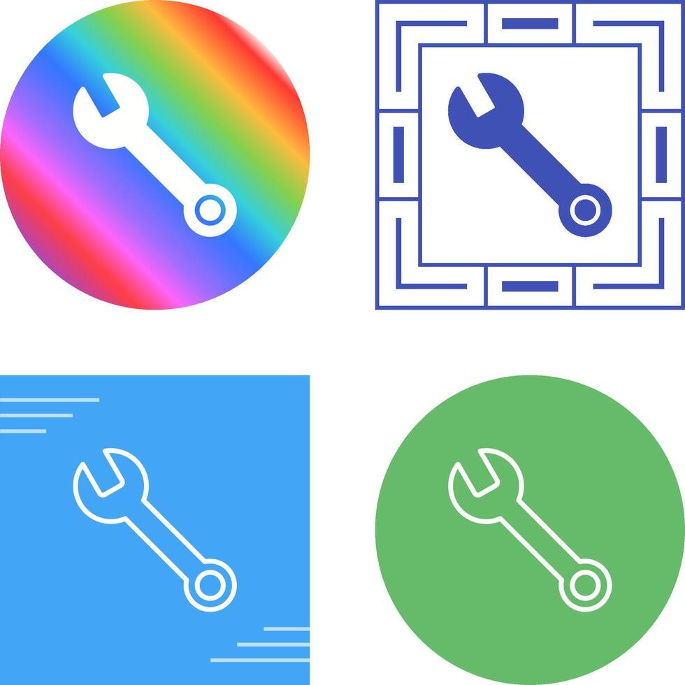 Spanner Vector Icon