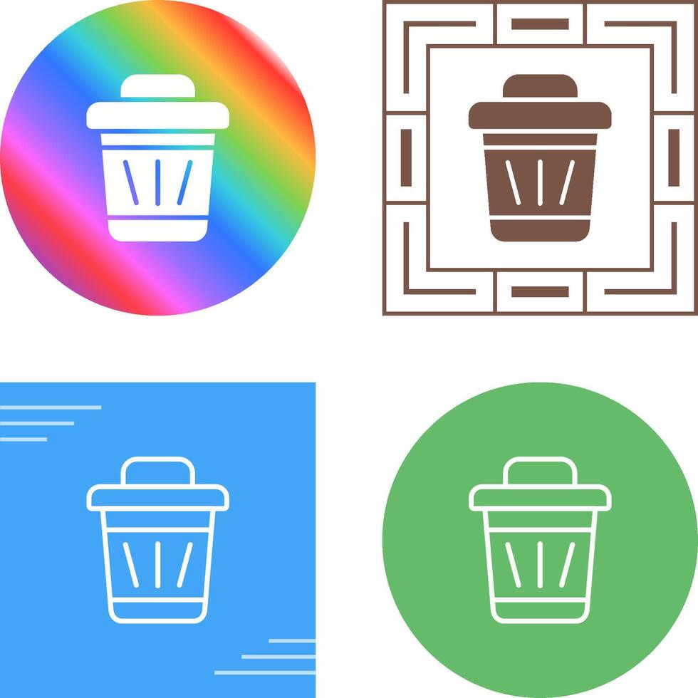 Trash Vector Icon