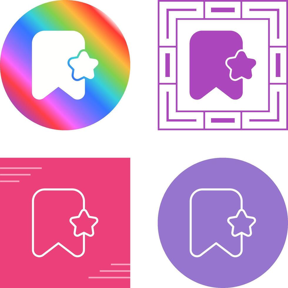 Bookmark Vector Icon