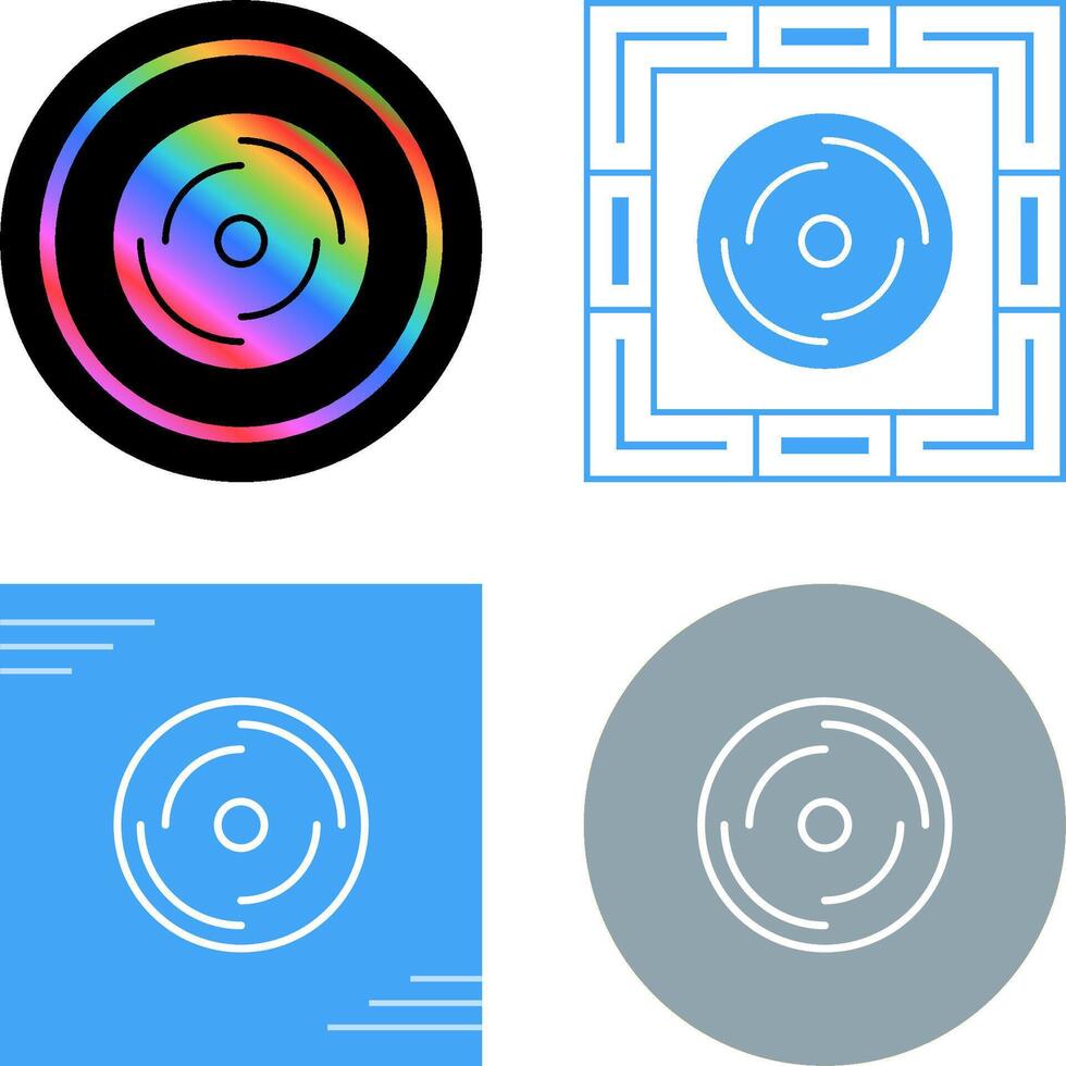 Disk Vector Icon