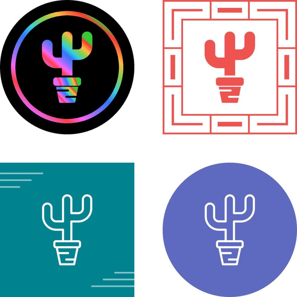 Cactus Vector Icon