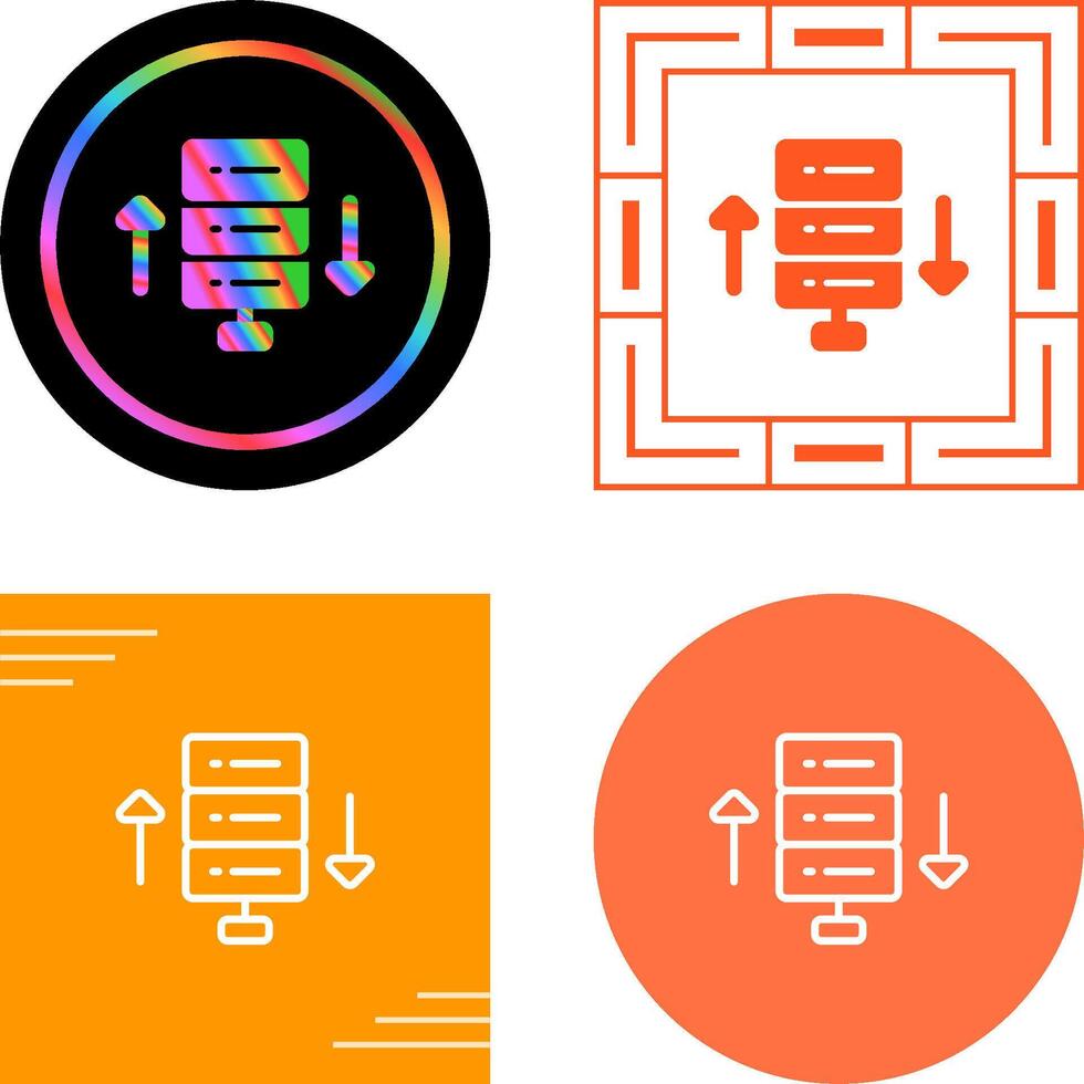 Bandwidth Vector Icon