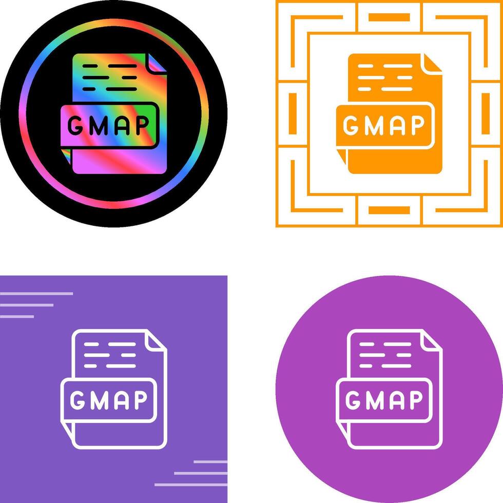 GMAP Vector Icon