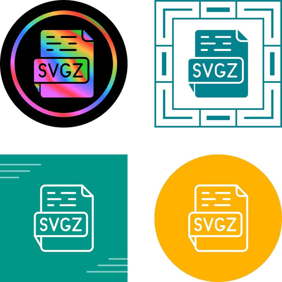 svgz vector icono