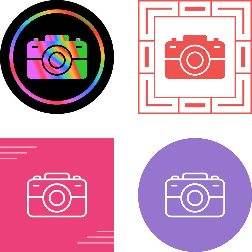 icono de vector de camara