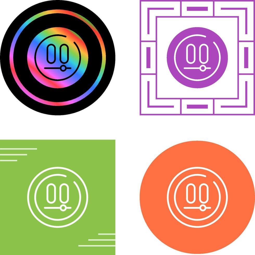 Video Pause Circle Vector Icon