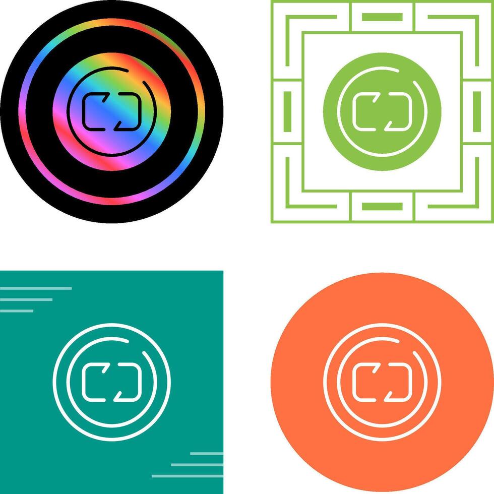 Repeat Circle Vector Icon