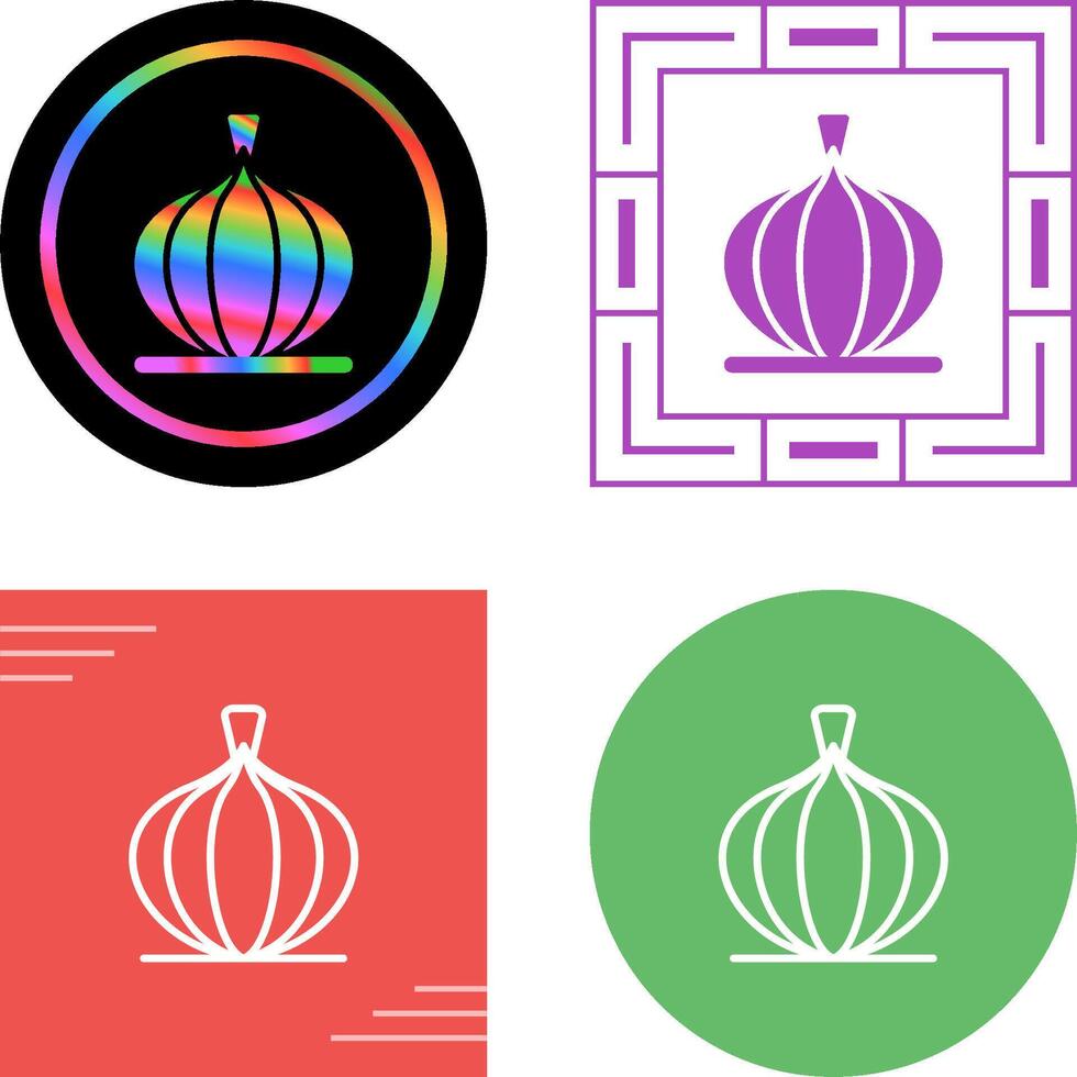 Onion Vector Icon