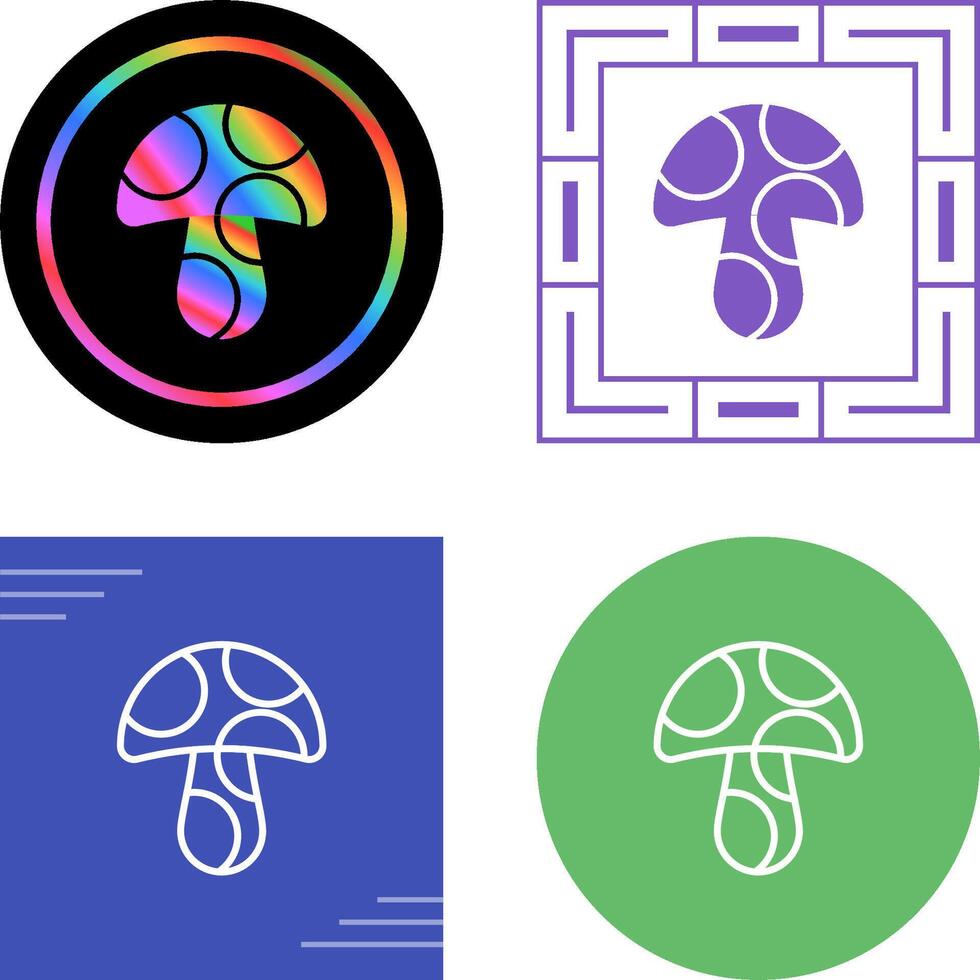 Mushroom Vector Icon