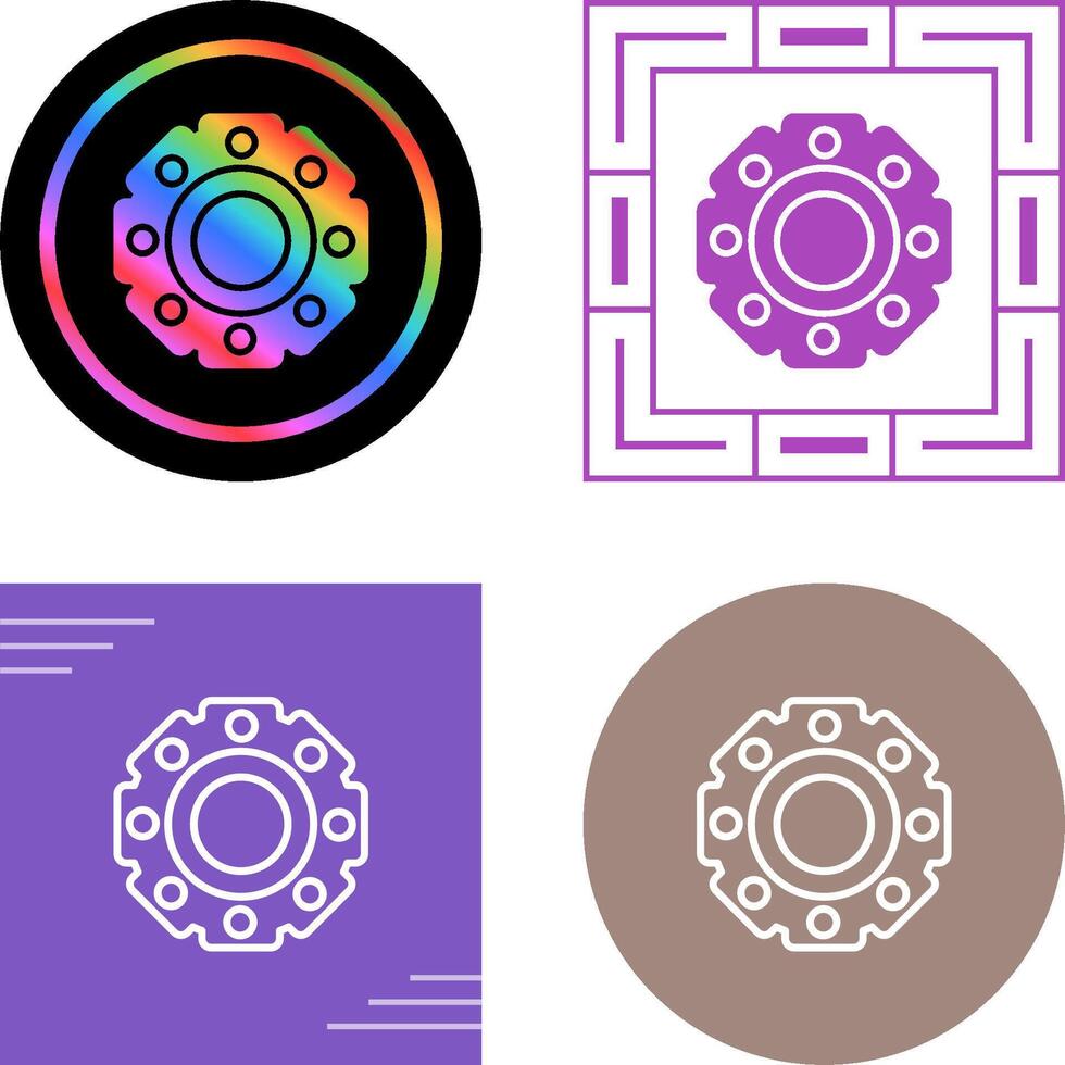 Locknut Vector Icon