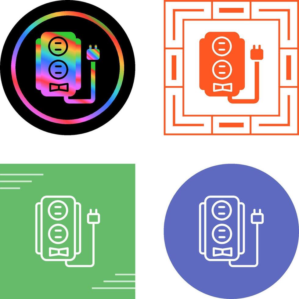 Surge Protector Vector Icon