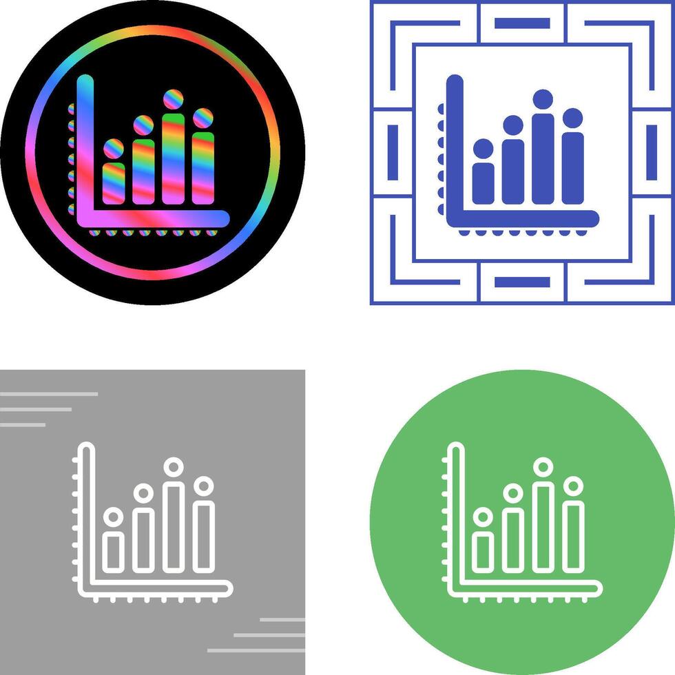 Bar Chart Vector Icon