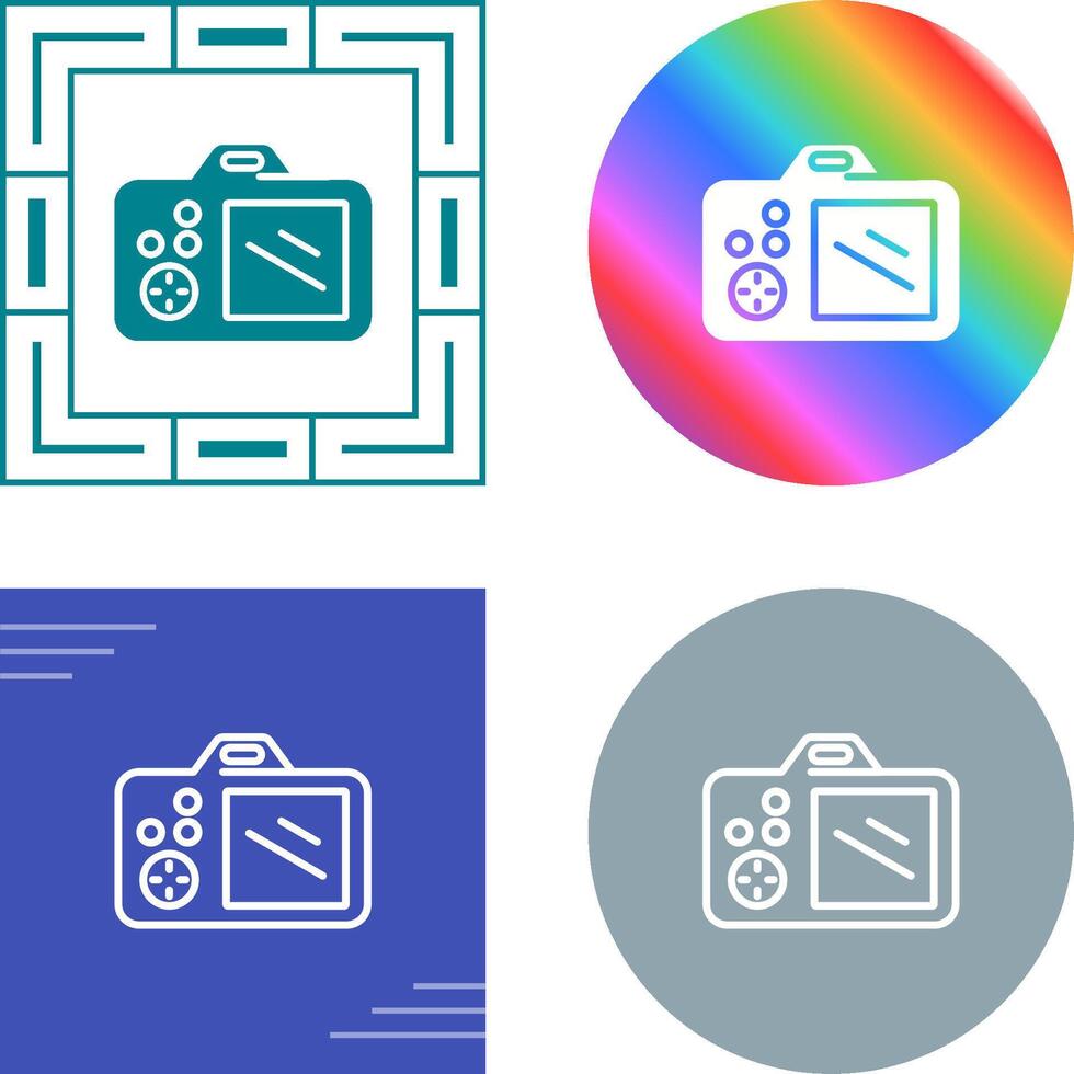 Dslr Camera Vector Icon