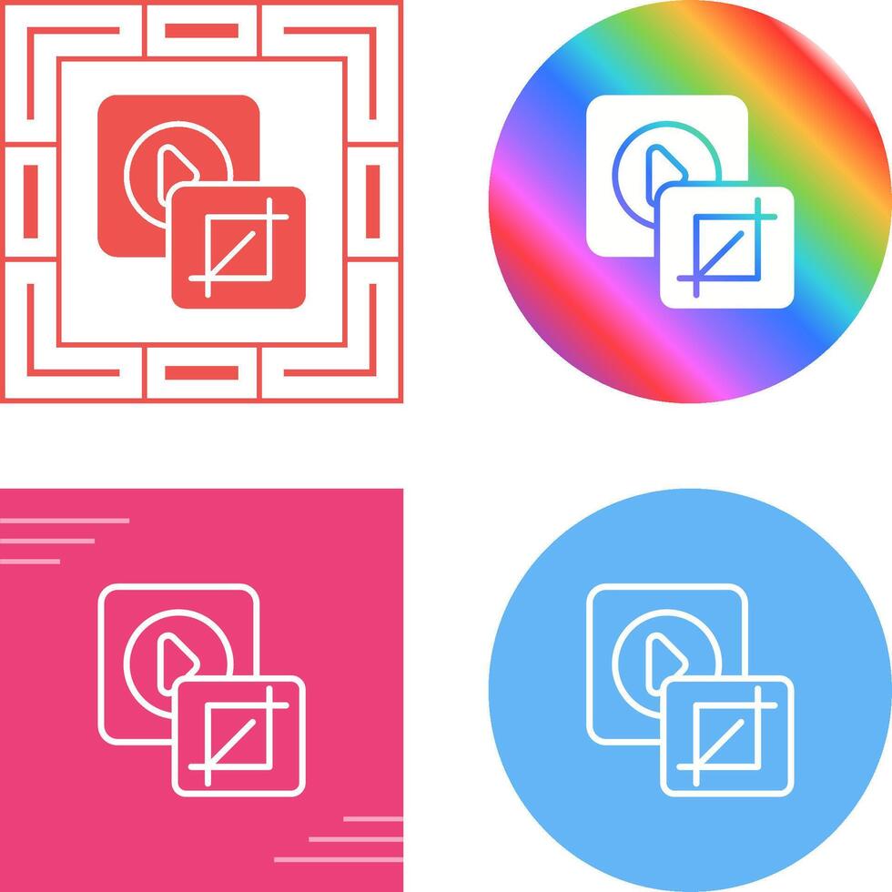 Crop Vector Icon