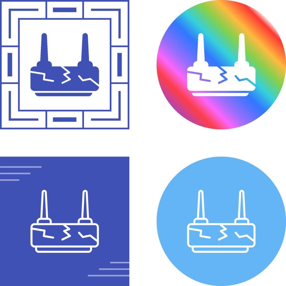 Router Device Vector Icon