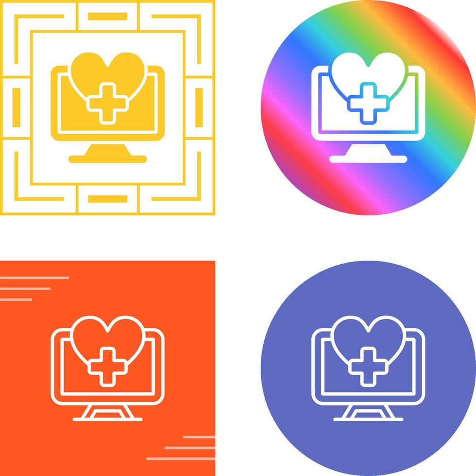 Computer Vector Icon