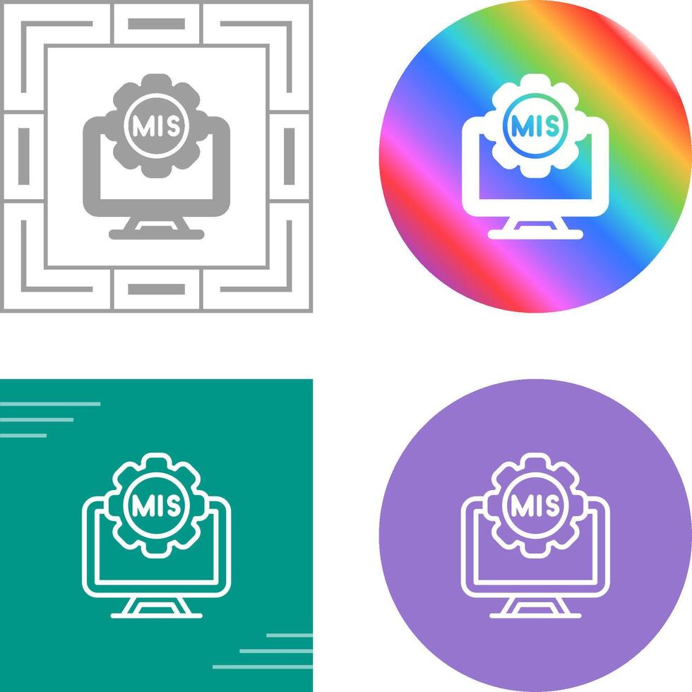 Management Service Vector Icon