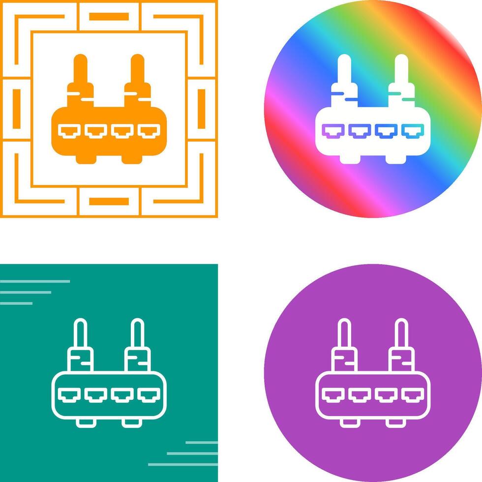 Router Vector Icon