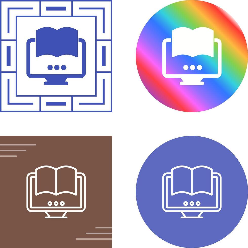 Manual Book Vector Icon