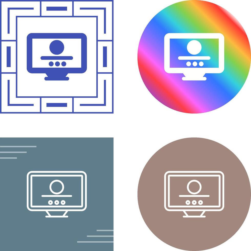 Desktop Vector Icon