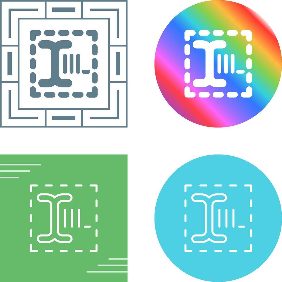 Text Box Vector Icon